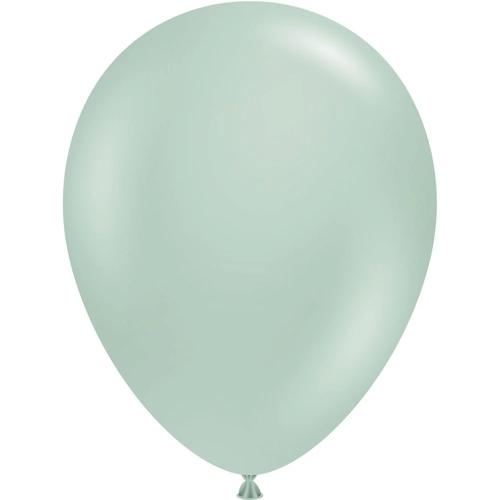 Tuftex 11" Empower-Mint Pastel Latex Balloons (100ct)