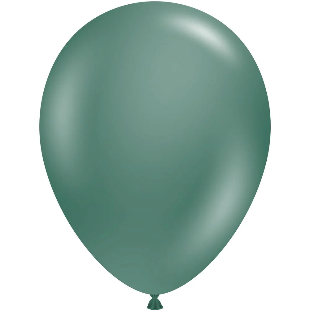 Tuftex 11" Evergreen Pastel Latex Balloons (100ct)