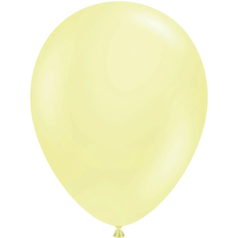 Tuftex 11" Lemonade Latex Balloons (100ct)