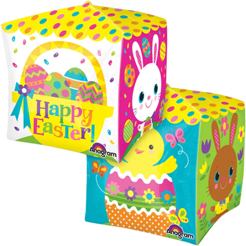 15" EASTER CHARACTERS CUBEZ