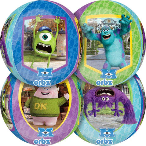 15" Monsters University Orbz Balloon
