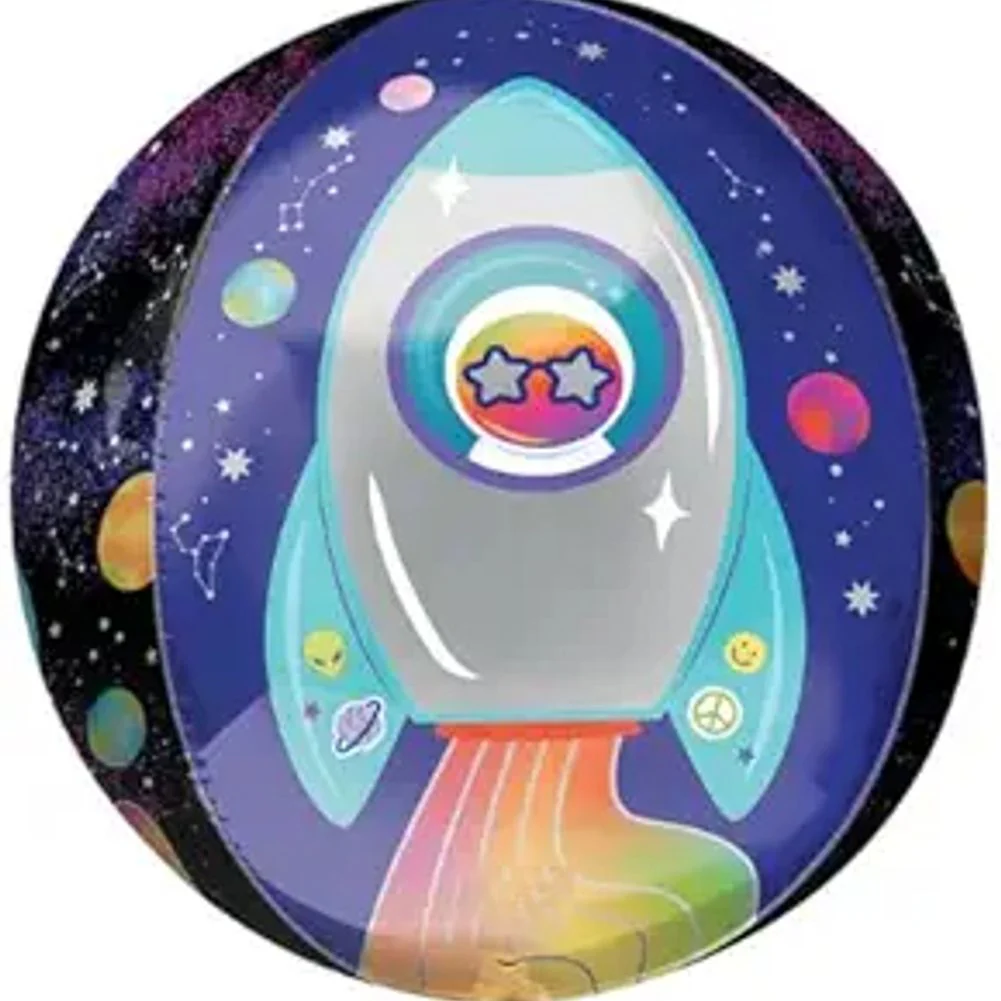 15" Outer Space Orbz Balloon (1ct) - Image 2
