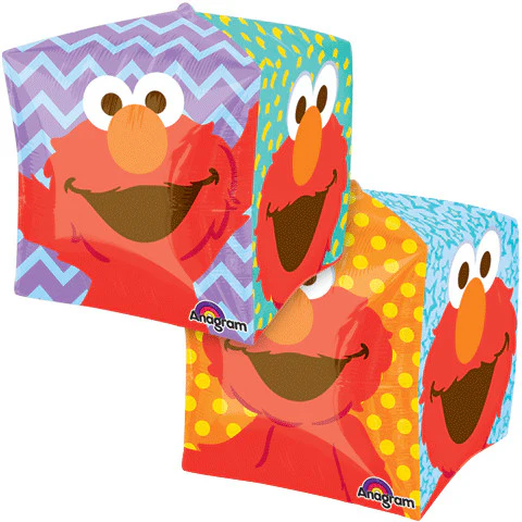 15" SESAME STREET ELMO CUBEZ