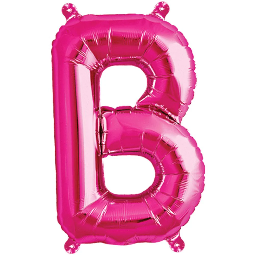 16" Letter B Magenta