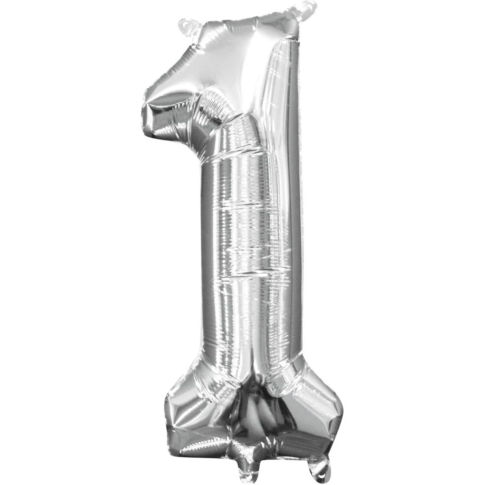 16" NUMBER 1 SILVER