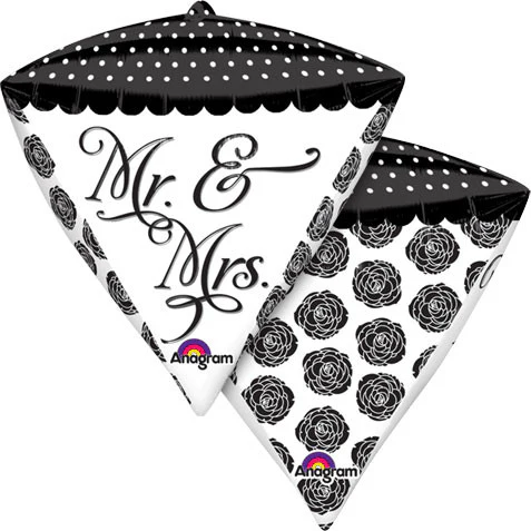 16" Sophisticated Mr. & Mrs. Diamondz