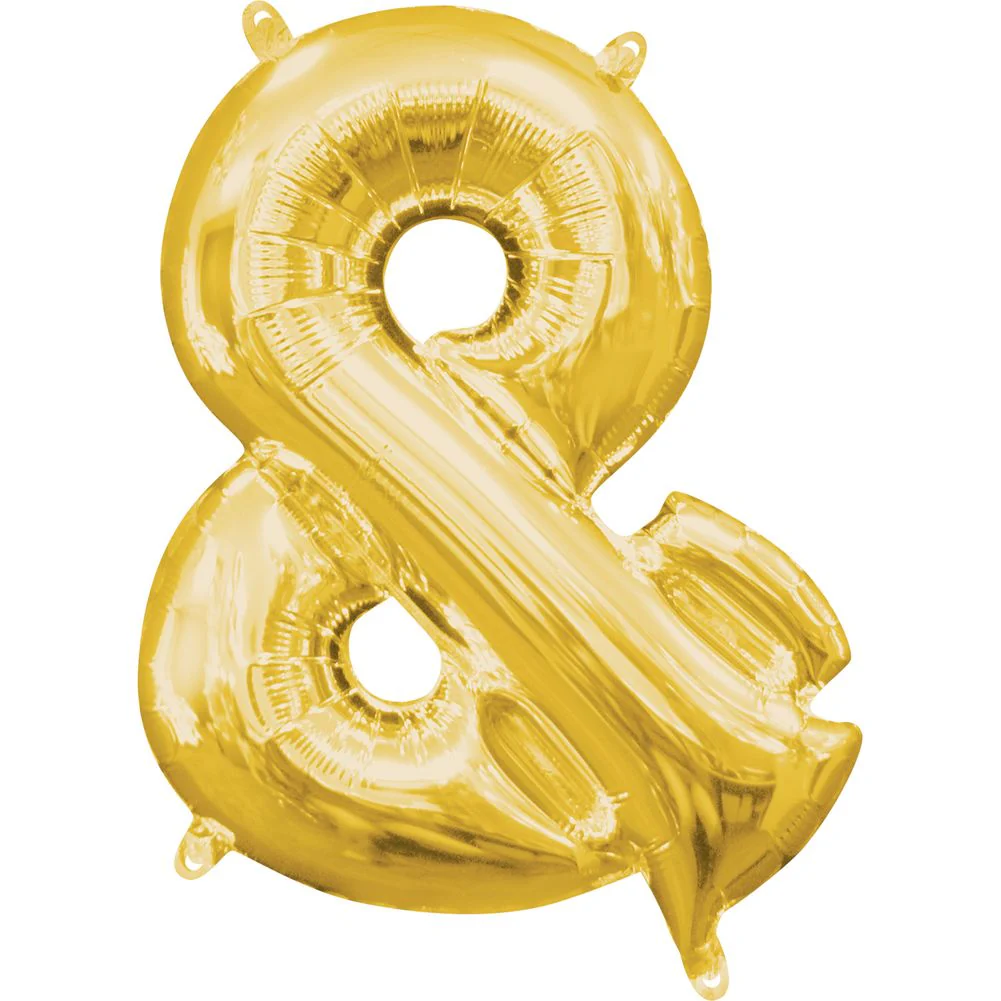16" SYMBOL & GOLD