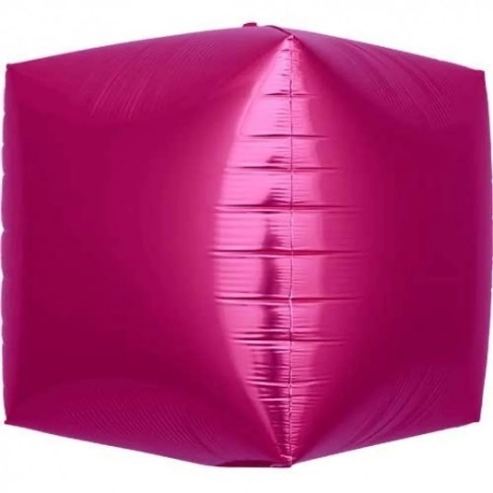 17" Cube Balloon - Magenta