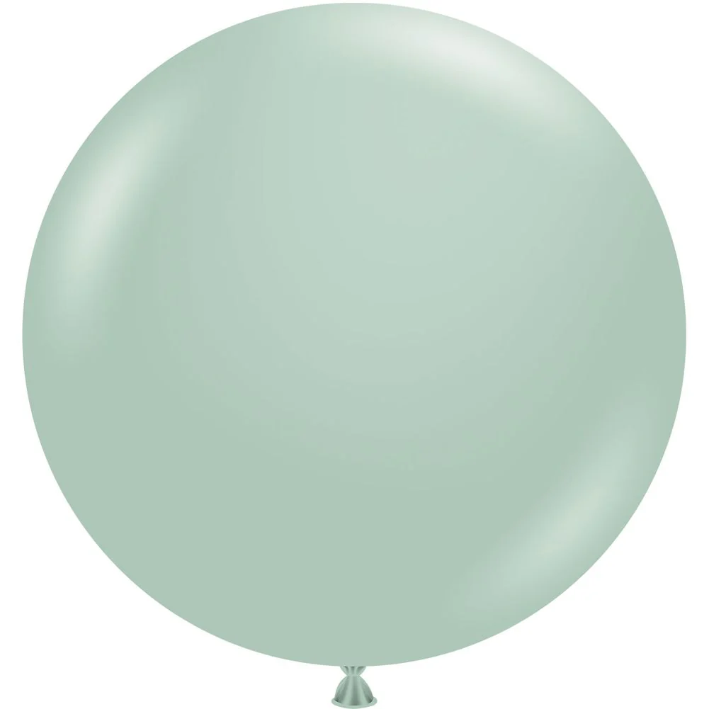 Tuftex 17" Empower-Mint Pastel Latex Balloons (50ct)