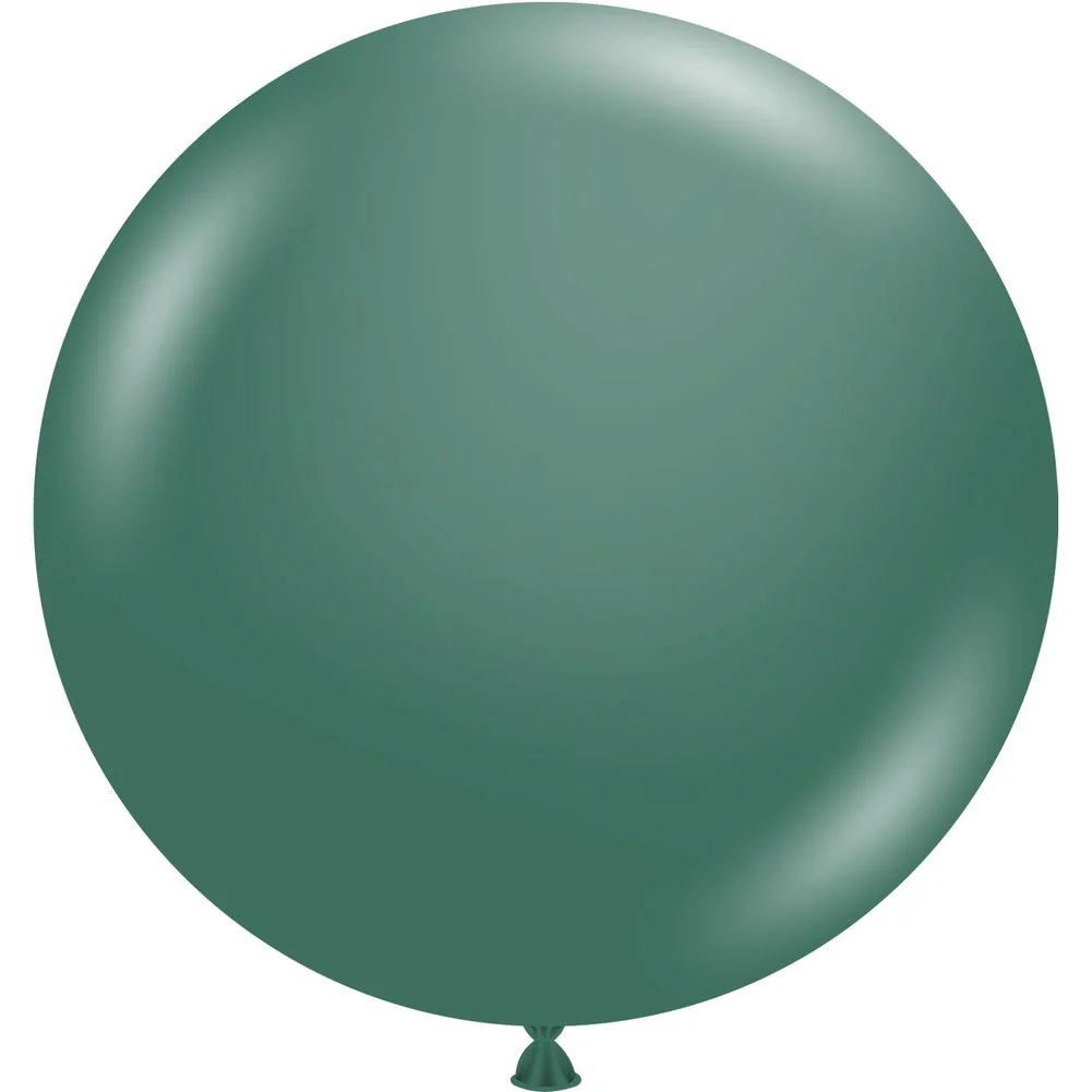 Tuftex 17" Evergreen Pastel Latex Balloons (50ct)