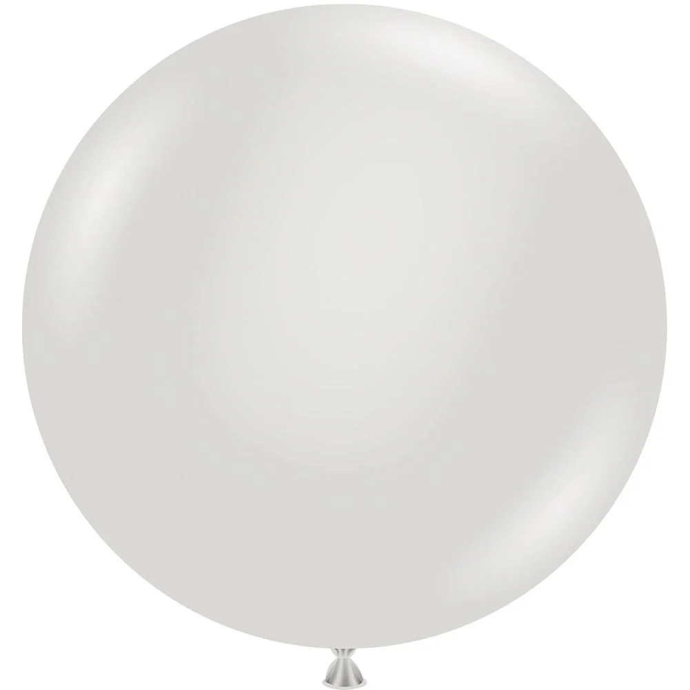 Tuftex 17" Fog Pastel Latex Balloons (50ct)