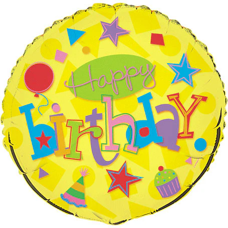 18" Birthday Fun Unique