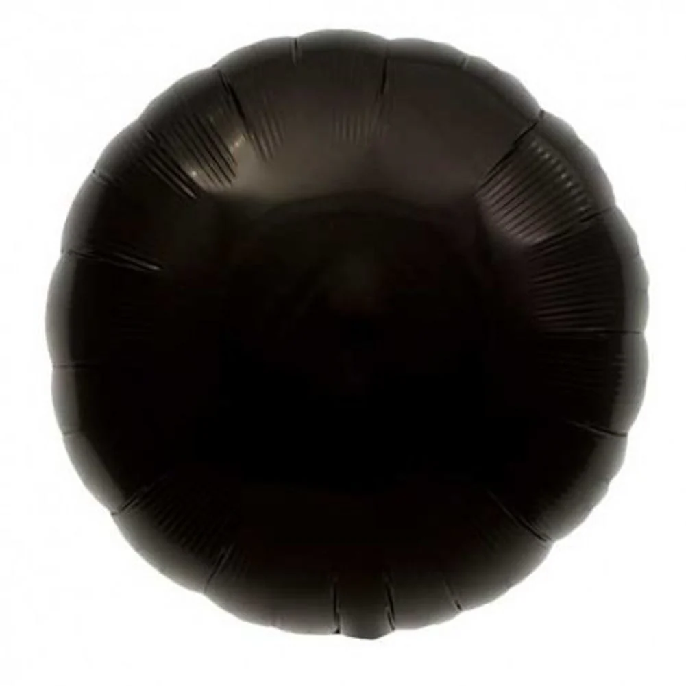 18" Black Round