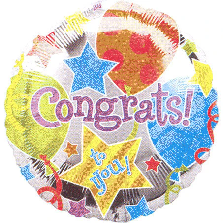 18" Congrats Jubilee