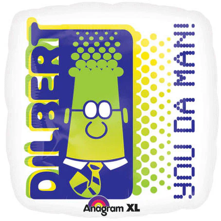 18" Dilbert You Da Man!