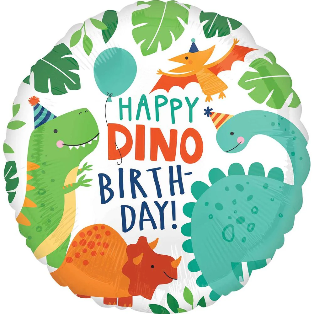 18" Dinomite Party Hx