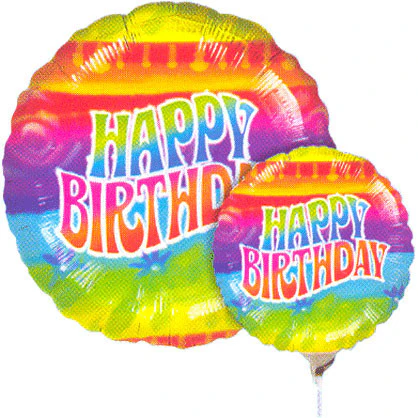 18" Flashback Birthday