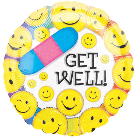 18" Get Well Smiles Vlp