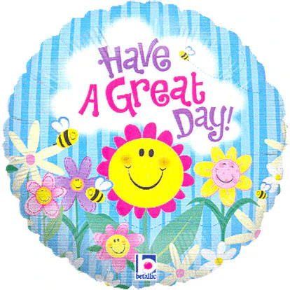 18" Happy Garden Great Day