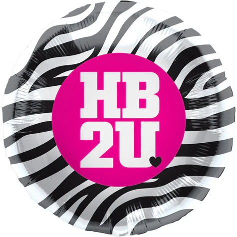 18" Hb2u Zebra