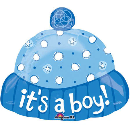 18" It's A Boy Hat Junior Shape