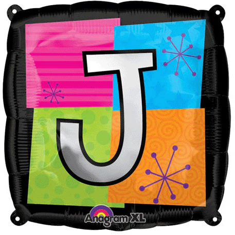 18" Letter J