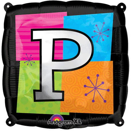 18" Letter P