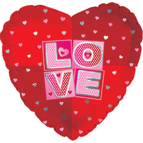18" Love Squares