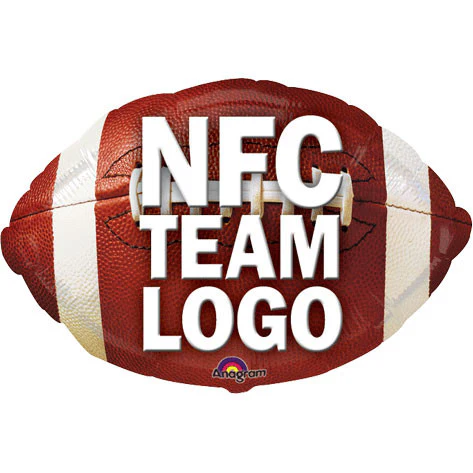 18" Nfc Football Shape