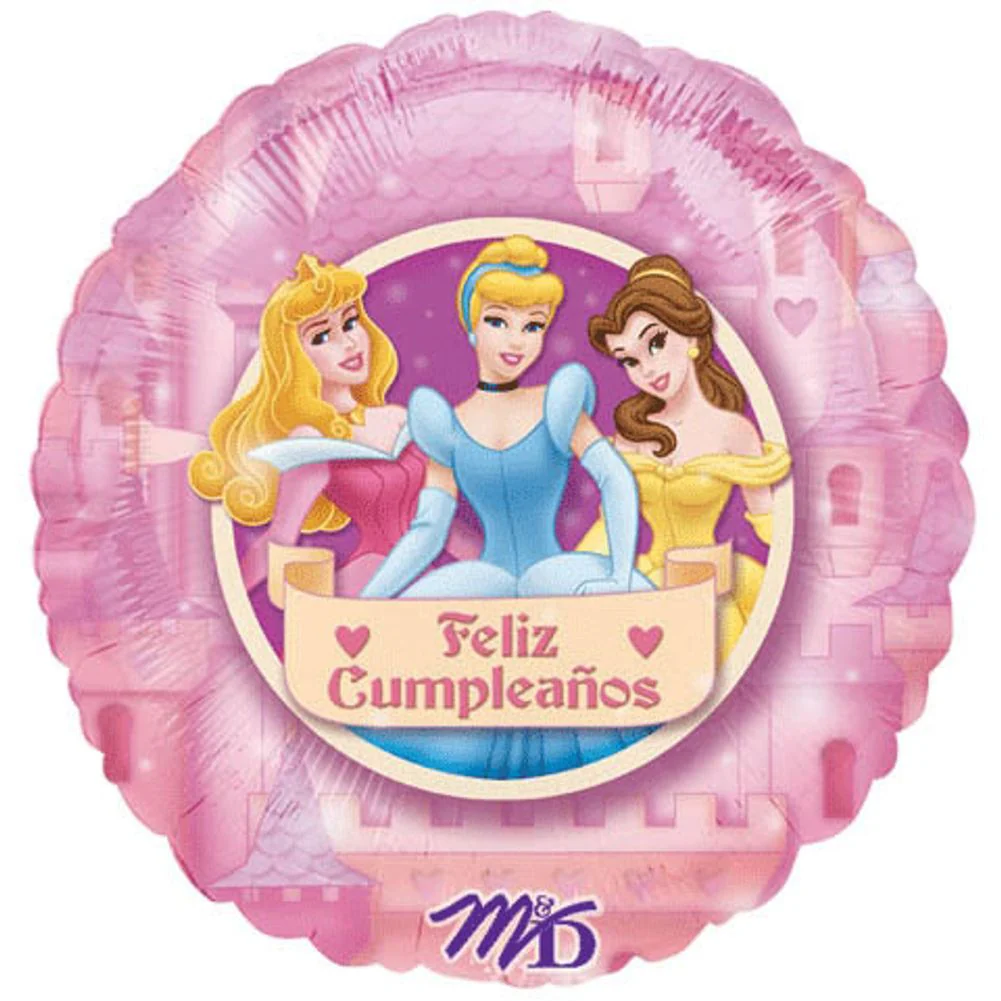 18" Princess Feliz Cumpleanos