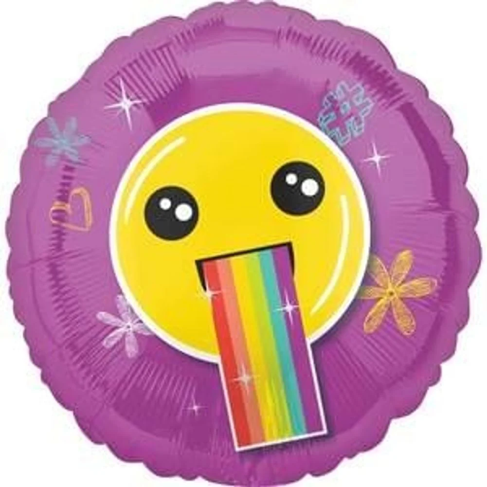 18" SELFIE CELEBRATION SMILE FACE HX