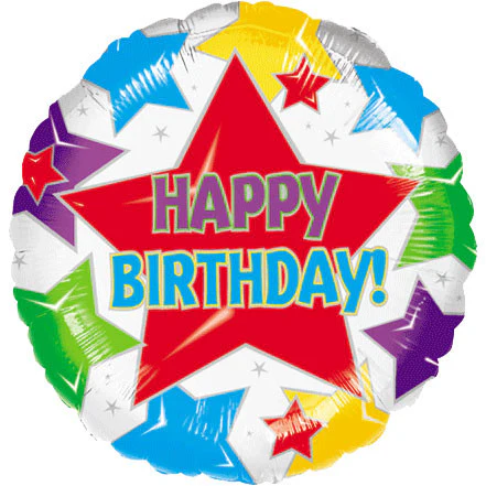 18" Star Birthday Value Line