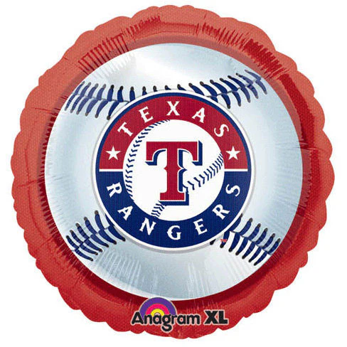 18" Texas Rangers Colored Baseball