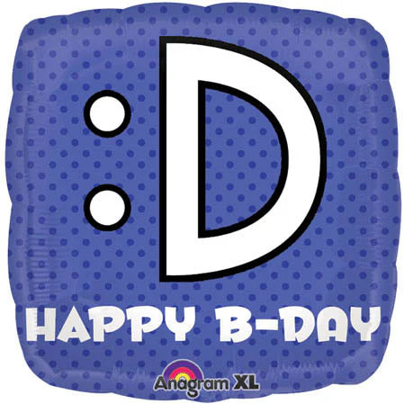 18" Texting Happy Birthday