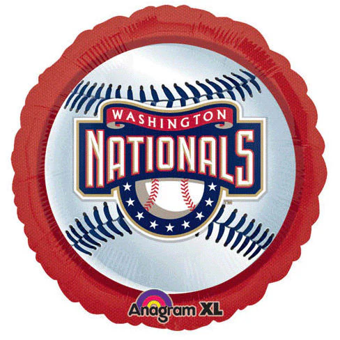18" Washington Nationals Colored Baseball