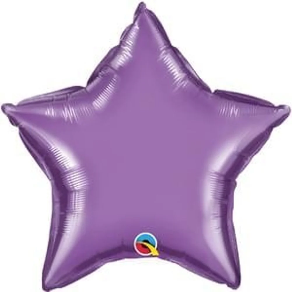 20" CHROME PURPLE STAR