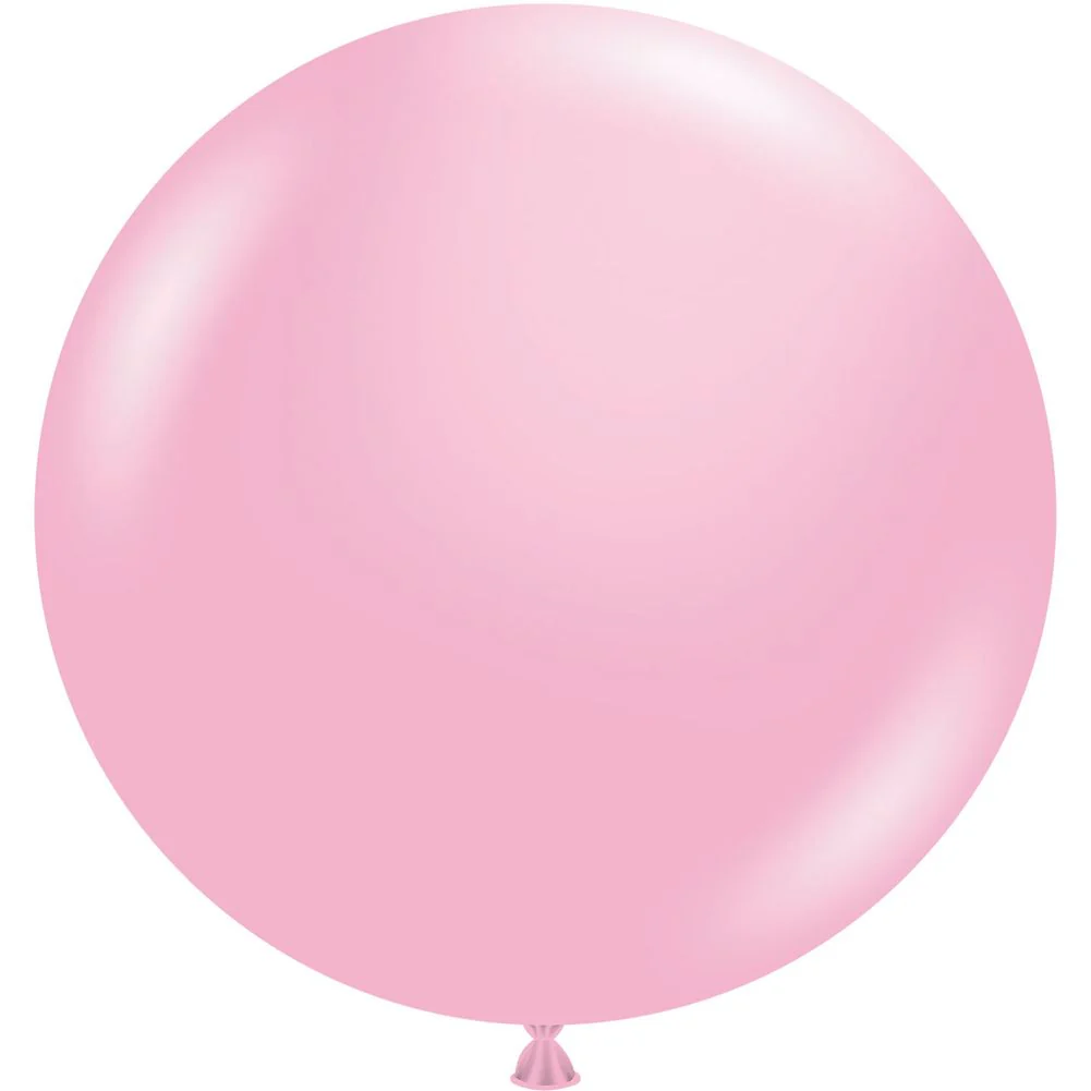 Tuftex 24" Baby Pink Pastel Latex Balloons (25ct)