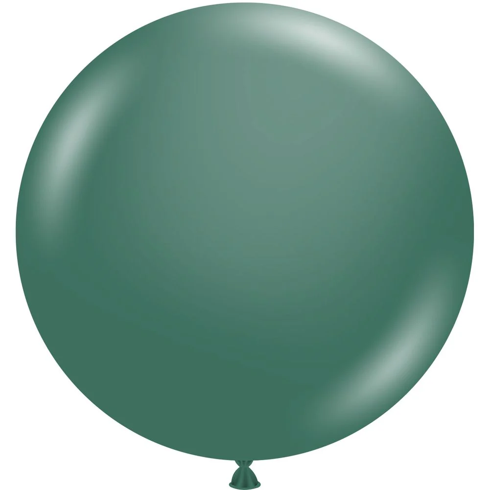 Tuftex 24" Evergreen Pastel Latex Balloons (25ct)