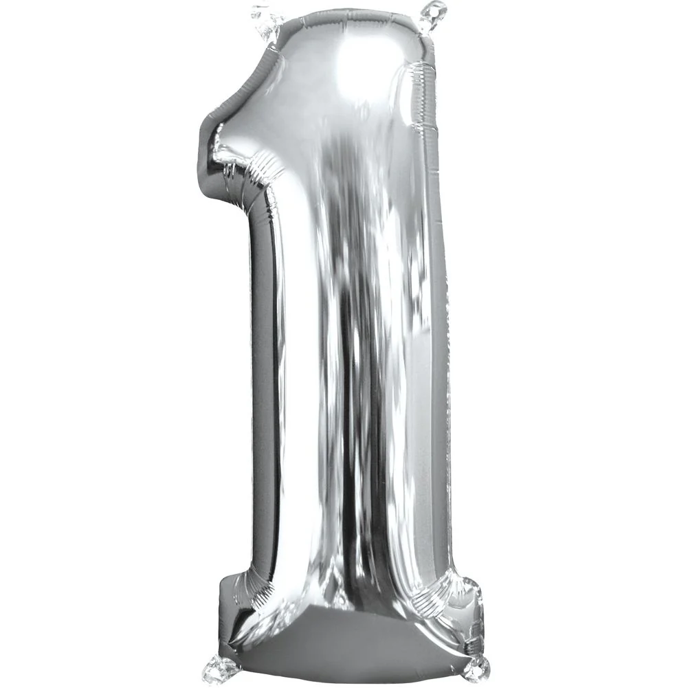 26" NUMBER 1 SILVER