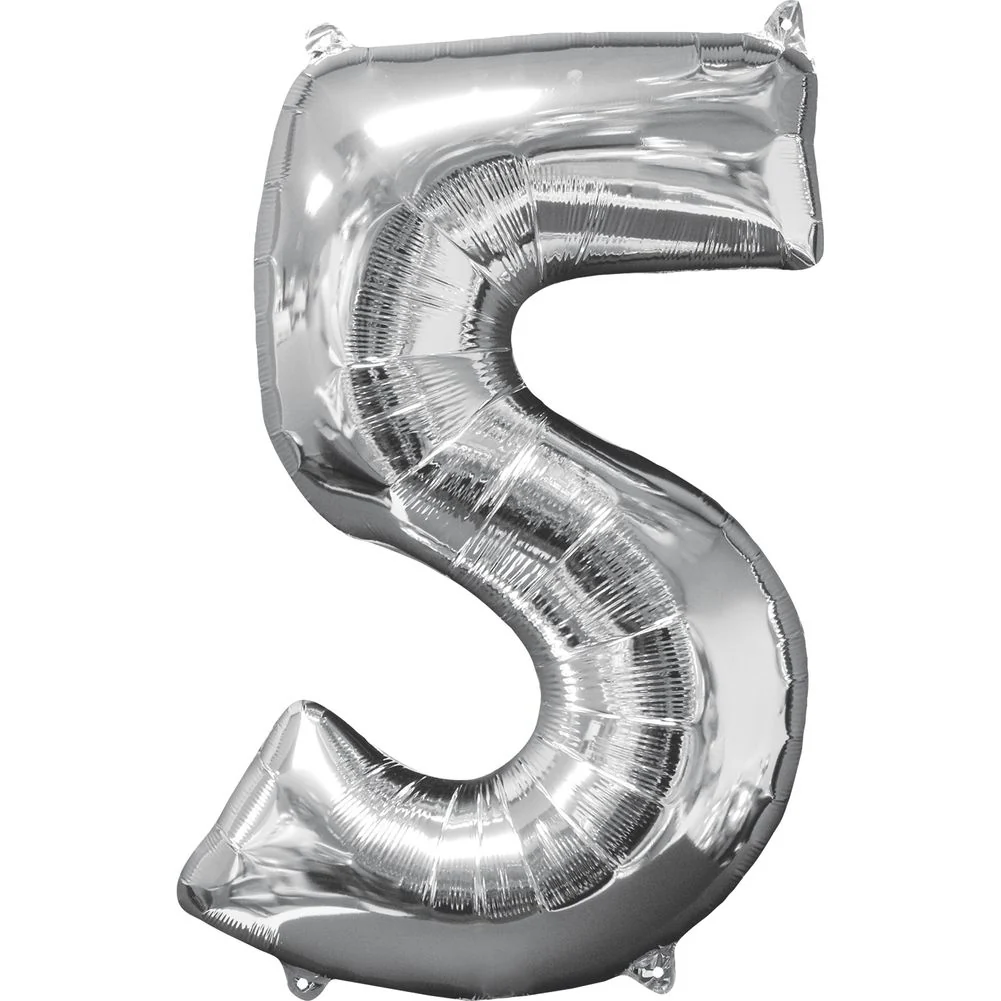 26" NUMBER 5 SILVER