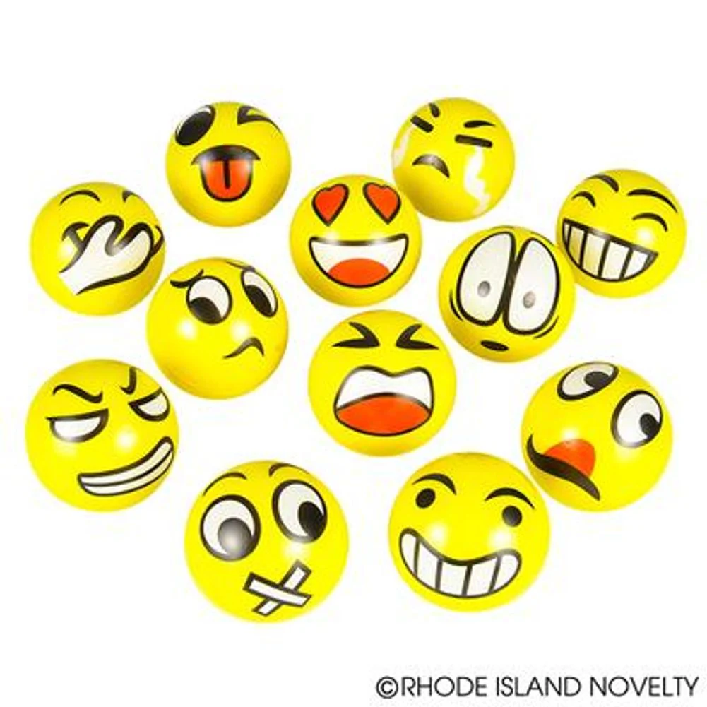 3" EMOTICON STRESS BALL