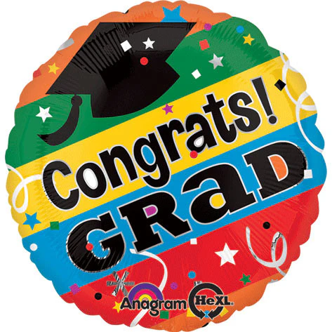 32" Congrats Grad Letters Hx