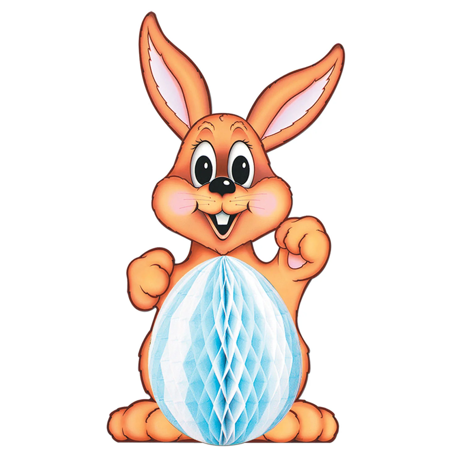 32" Honeycomb Tissue Bunny