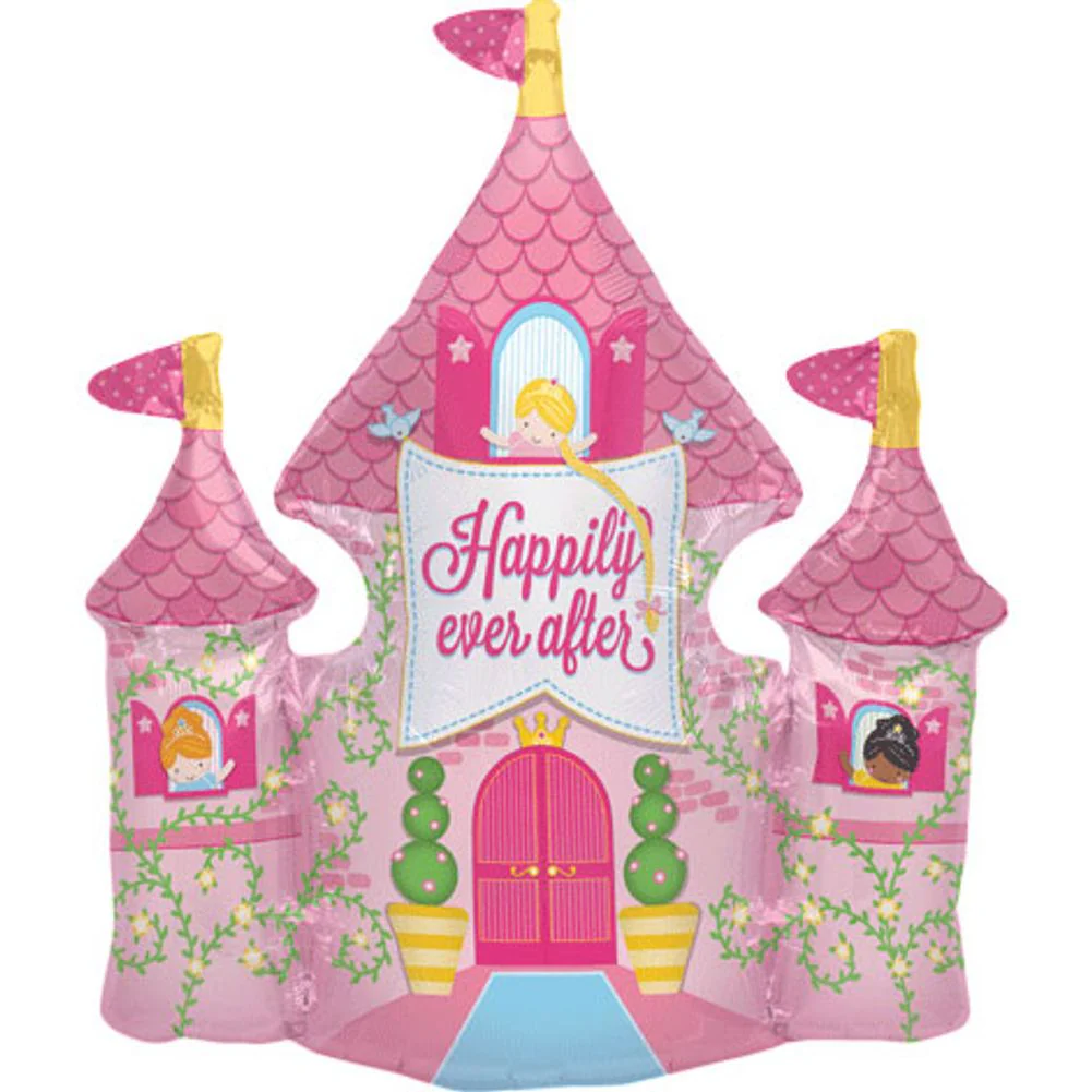 33" Happily Ever After Castle Helium Shape