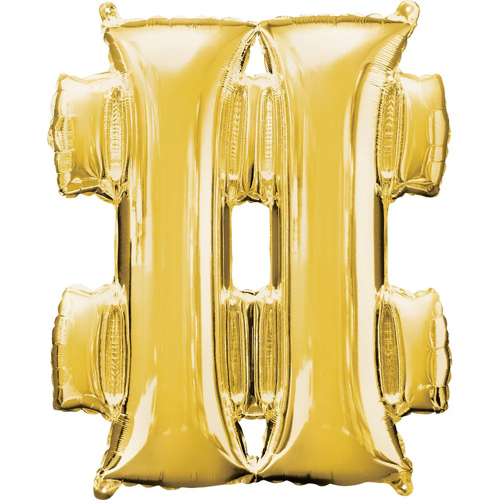 34" SYMBOL # GOLD