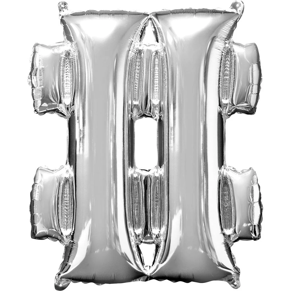 34" SYMBOL # SILVER