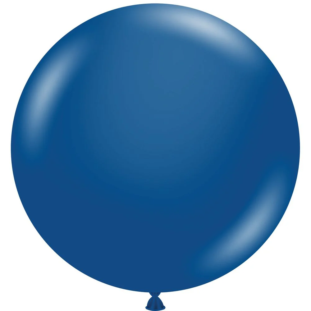 Tuftex 36" Crystal Sapphire Blue Latex Balloons (10ct)