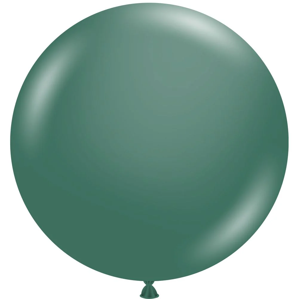 Tuftex 36" Evergreen Pastel Latex Balloons (10ct)
