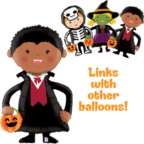 42" Linky Vampire Super Shape Foil Balloon