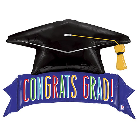 45" Congrats Grad Banner